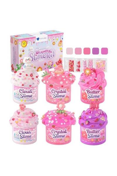 Mumfactory Slime for kids kit Set, Gift for Girls, Cloud Slime, Party Favors ...
