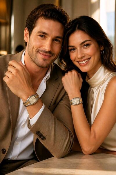 Monalisa Home Premium Metal Strap Watch