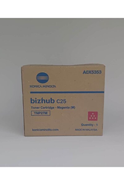 / DEVELOP Tnp-27 MAGENTA Bizhub C25 kırmızı Toner