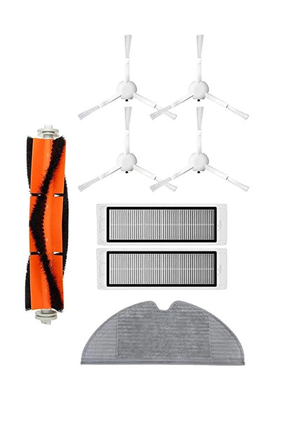 LİN GRUP Set de 8 piese de schimb compatibile cu aspiratorul robot Xiaomi Vac...