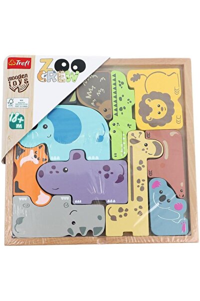 Trefl Wooden Zoo Crew Puzzle