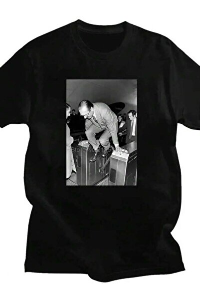 k222 Jacques Chirac Yo Rap Hip Hop Metro Paris Mode Harajuku Funny Print Tops...
