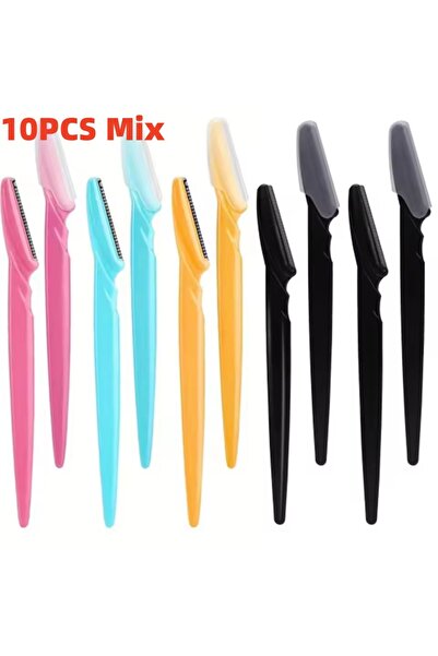 choice2 10pcs Multicolor 5/10/30/40pcs Eyebrow Razors Kit Facial Eye Brow Tri...