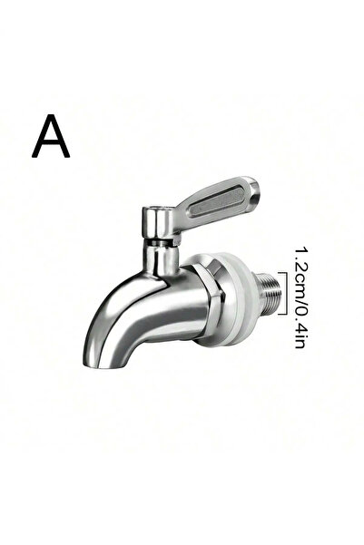 Choice A 1.2cm Beverage Dispenser Replacement Spigot Stainless Steel Dispense...