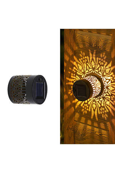 Choice1 Style A-1PC Solar Mandala Fence Wall Lights Garden Decoration Party C...