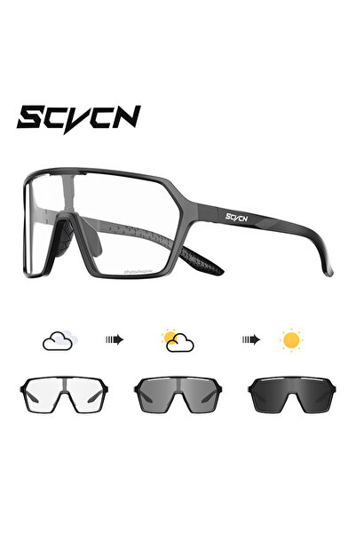 Choice11 Photochromic-01 SCVCN Photochromic Sunglasses UV400 Eyewear Bicycle ...