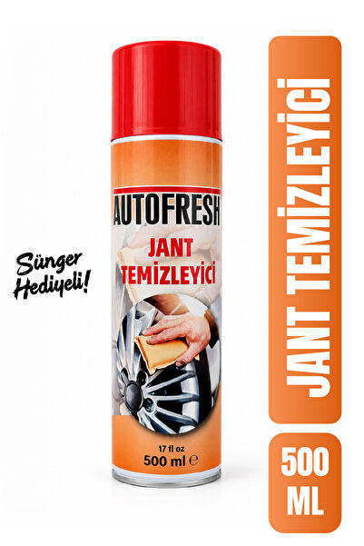 AutoFresh Jant Temizleyici Sprey 500 ml – Yağ, Kir ve Balata Tozu Sökücü, Par...