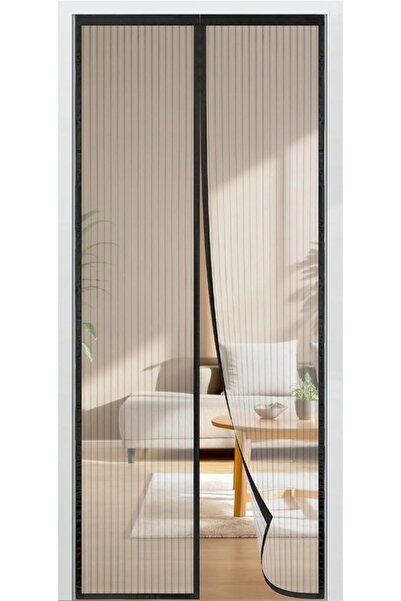 Morvena Picks Plasă magnetică anti-insecte pentru ușă (90x205 cm) - Închidere...