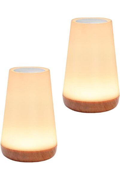 STARSTAR Two Nightlights Dimmable Touch Bedroom Light Portable Table Lamp 5 B...