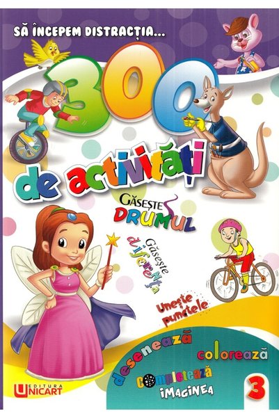 unicart 300 de activitati. Cartea 3