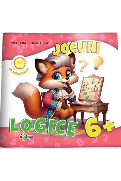 Dorinta Jocuri logice cu autocolante 6 ani+ - Inesa Tautu, Olga Timcov