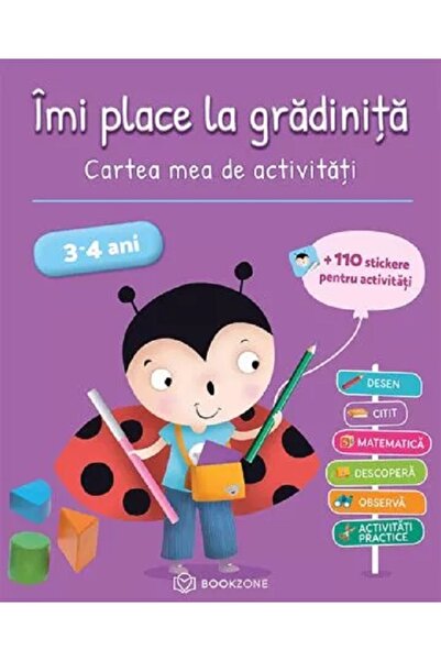 Bookzone Imi place la gradinita 3-4 ani - Brigitte Salinas, Francoise Kretz-Idas
