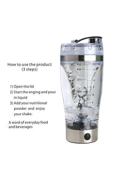 STARSTAR Electric shaker, automatic stirring mug, blender with graduations, p...