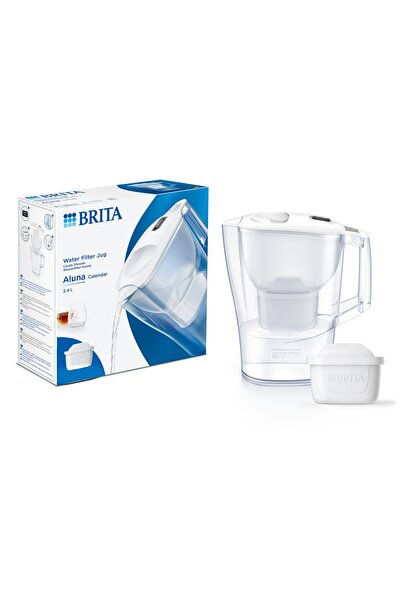 BRITA Aluna Cool Calendar 1 adet MAXTRA PRO Filtreli Su Arıtma Sürahisi – Beyaz