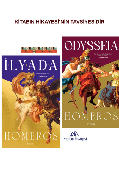 Alfa Yayınları Odysseia, İlyada (2kitap) Homeros