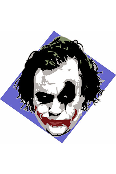 Gabcom Tablou Multilayer din Lemn – Joker – Dimensiune 30 x 32 cm, Decor 3D p...