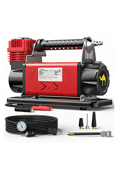 MR.SMART F.T.C MR.SMART Heavy Duty 12V Twin Cylinder Air Compressor – Fast Po...