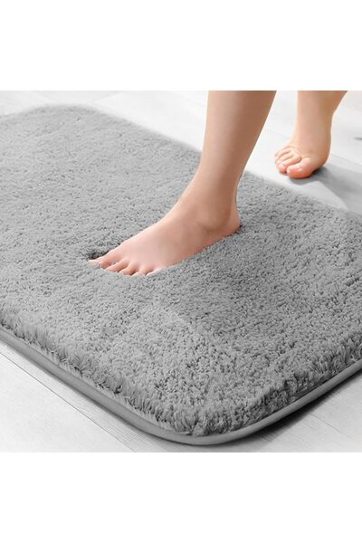 STARSTAR Bath Mats - 2 Pieces Super Thick 2 cm Microfiber Bath Mats - Machine...