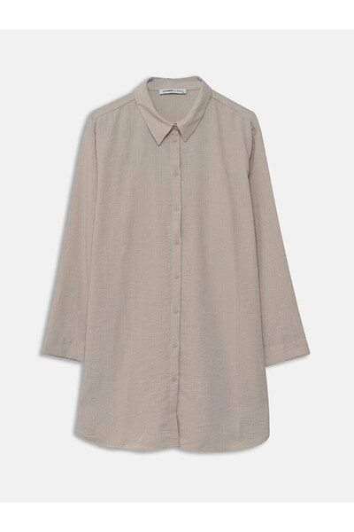LC Waikiki Plain Long Sleeve Women's Shirt Tunic