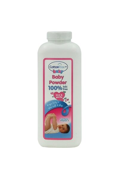 Cotton Tree Pudră de talc pentru bebeluși 280 g