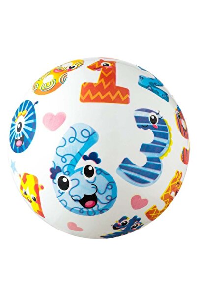 BAMI NETWORK Minge de Antrenament Alba cu Numere pentru Educatie 22cm