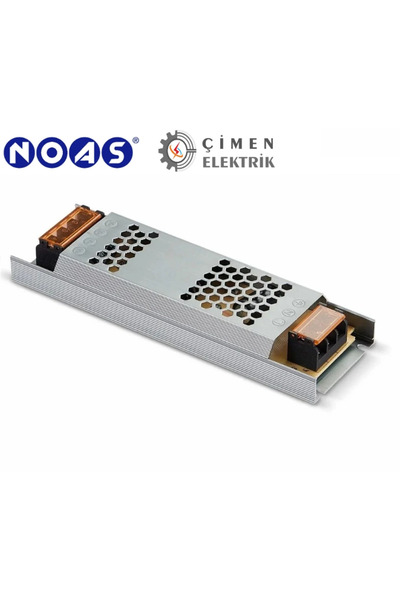 Genel Markalar 1 Adet NOAS YL25 0150 Süper Slim 12,5A Led Trafosu 12V 150W