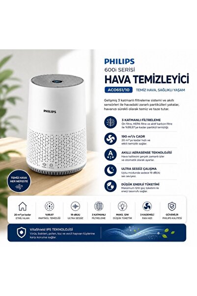 Philips AC0651/10 600 Serisi Hava Temizleyici