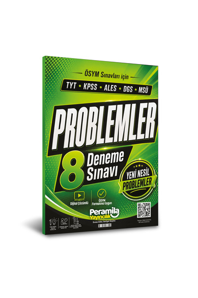 Peramila Yayıncılık 2026 Tüm Sınavlar İçin Problemler Deneme Tamamı QR Çözüml...