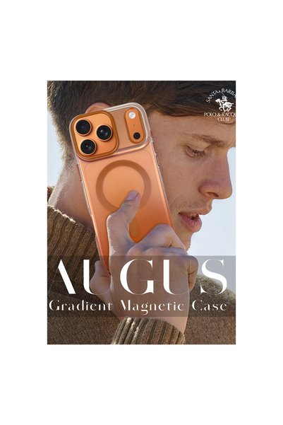 Santa Barbara Polo & Racquet Club Santa Barbara Polo iPhone 18 Pro / 17 Pro Case Color Transition Transparent M-Safe Charging Compatible Augus Cover