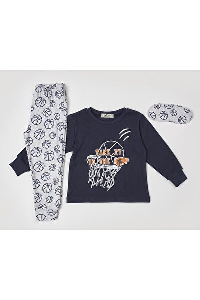 hashtag Πυτζάμα "Take it to the hoop" μπλε