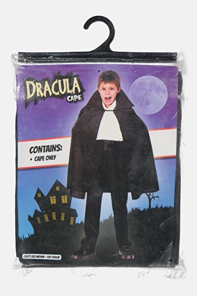 Rubies Dracula Cape Halloween Costume 8-9 Years, Black