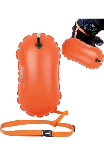 STARSTAR Swim Buoy - Robust PVC-resistant Float, Stable Hydrodynamic Design, ...