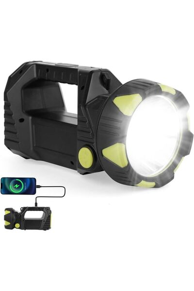 STARSTAR Flashlight/Torch - Rechargeable - Super Bright LED - USB Power Bank ...