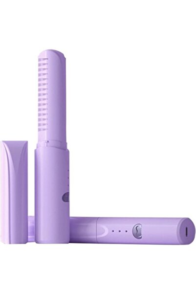 STARSTAR Mini Cordless Negative Ion Straightener Brush, USB Rechargeable Anti...