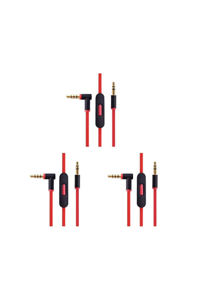 STARSTAR Replacement Headphone Audio Cables for Dr. Dre 3-Pack with In-Line C...
