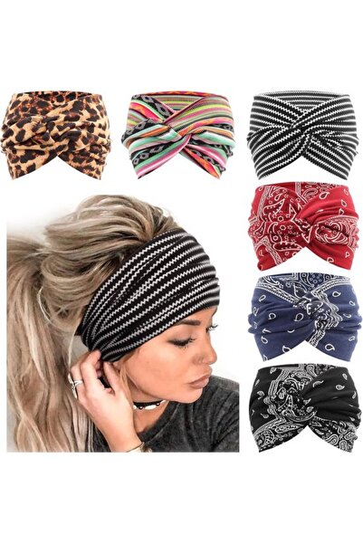 STARSTAR Women's Running Headband, Sports Headband, Wide Abdominal Support He...