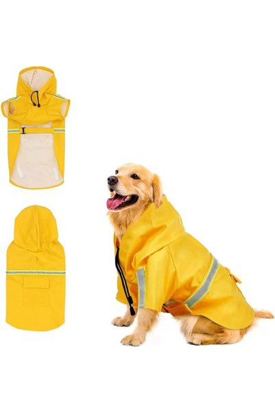 Morvena Picks Pelerină de ploaie pentru câini - Poncho pentru câini - Jachetă...
