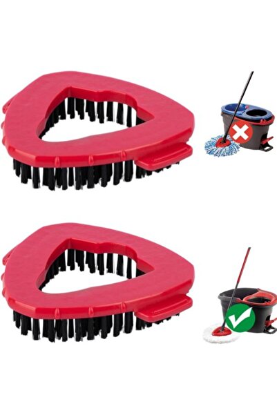STARSTAR 2-Piece Spin Mop Brush Head Floor Cleaning Brushes for O Cedar EasyW...