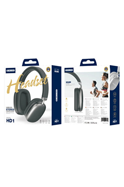 JELLICO Căști wireless HD1 circumaurale pentru telefon și laptop, Bluetooth