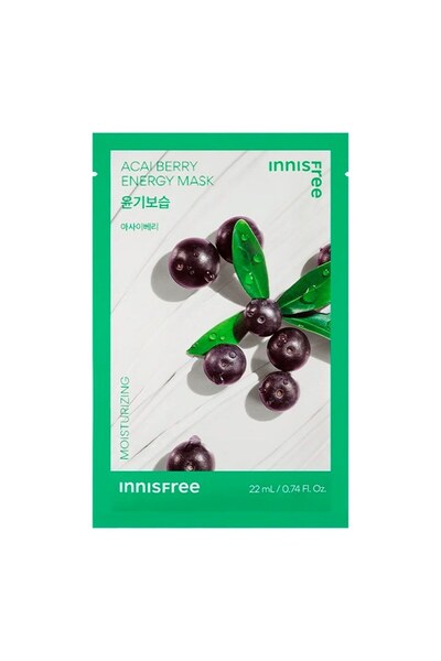 Innisfree Μάσκα Ενέργειας με Μούρο Ακάι (22ml)