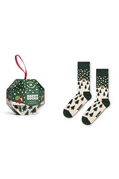 Happy Socks Καλές Γιορτές Κουτί Δώρου Μπάλας/Στολιδιού Κάλτσες Ενηλίκων 1 Ζευ...