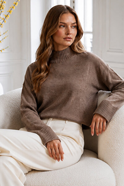 benguen Knitwear Sweater R4515 Mink