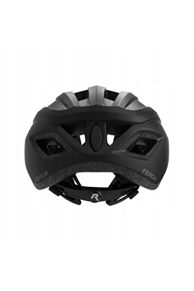 Rogelli Cască de bicicletă Ferox II neagră 58-62 cm (L-XL)