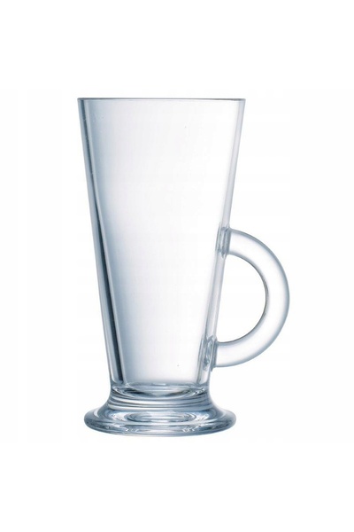 Arcoroc Pahar înalt de sticlă pentru cafea cu gheață, latte, lat