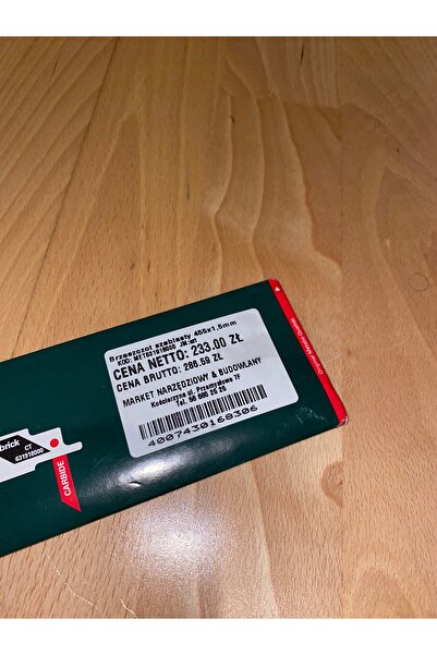 Metabo 6.31918 Lamă de fierăstrău sabie pentru cărămidă și porotherm 455mm