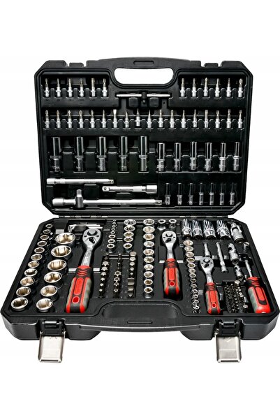 SCHMITH Set de chei tubulare 1/2 ", 1/4 ", 3/8 ", 182 piese