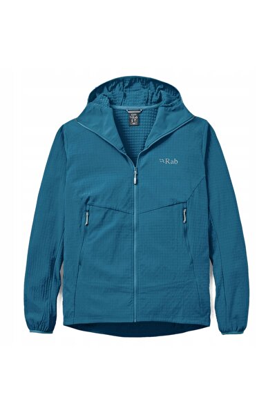 Rab Hanorac de trekking pentru bărbați Quantra Pro Hoody Albastru M
