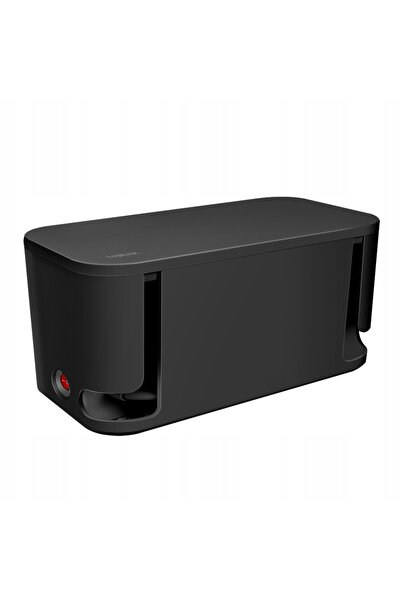 LogiLink LPS282U cutie de cabluri cu 5 prize și 3 porturi USB, negru