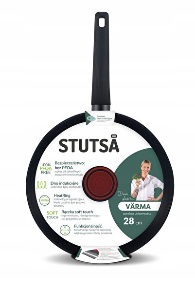 NO BRAND STUTSA VARMA Tigaie 28 cm HeatRing strat antiaderent