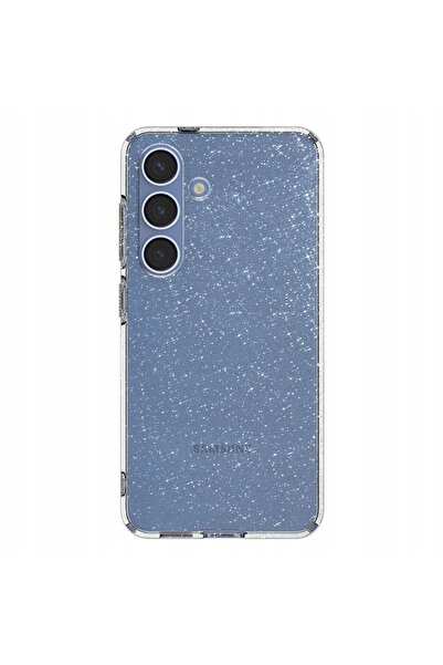 Spigen Husă cu cristale lichide și sclipici pentru Galaxy S25+, cu brocart